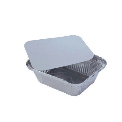 Barquette Aluminium avec couvercle 401